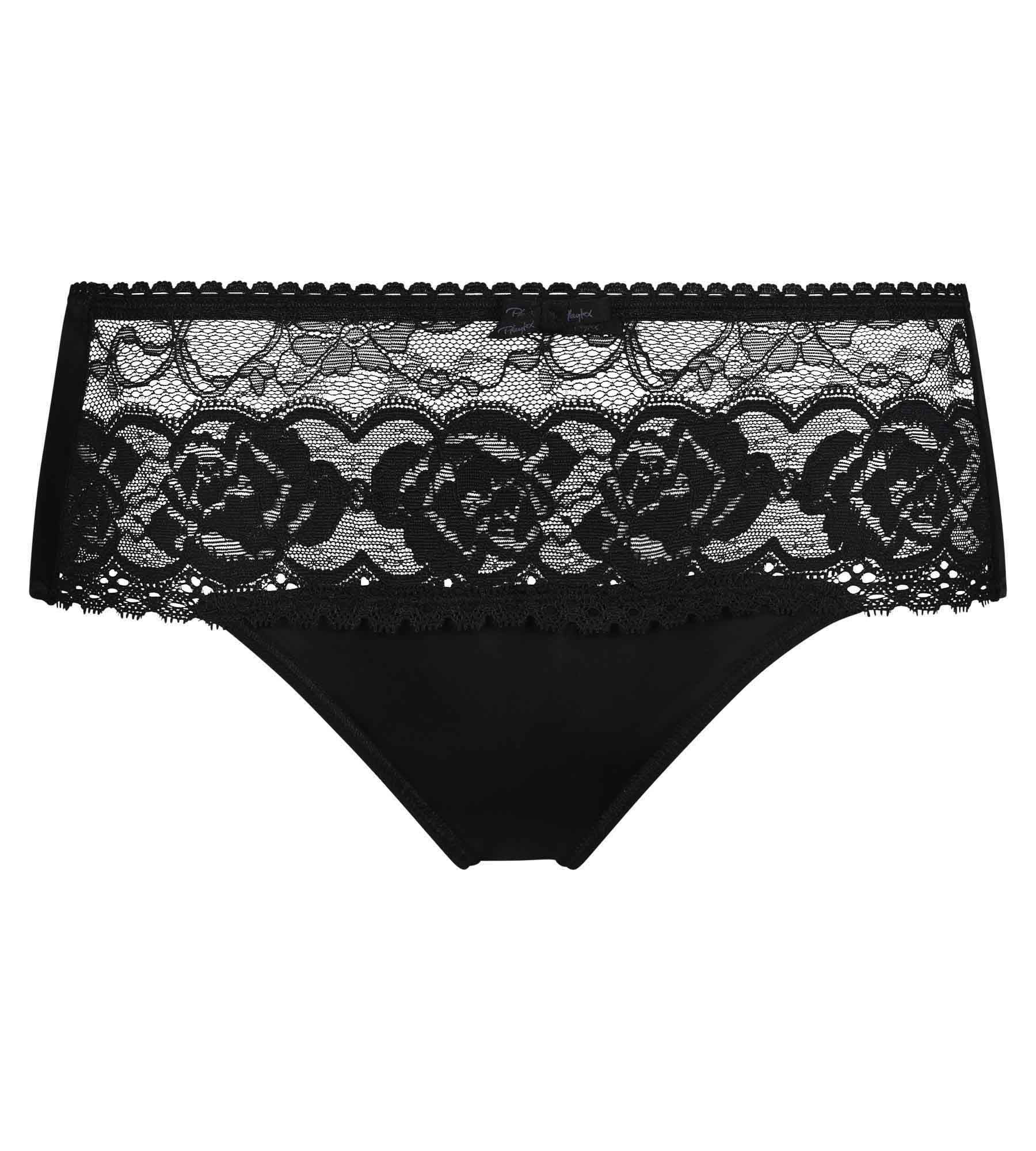 Culotte noire Flower Elegance Recyclé - Image 5
