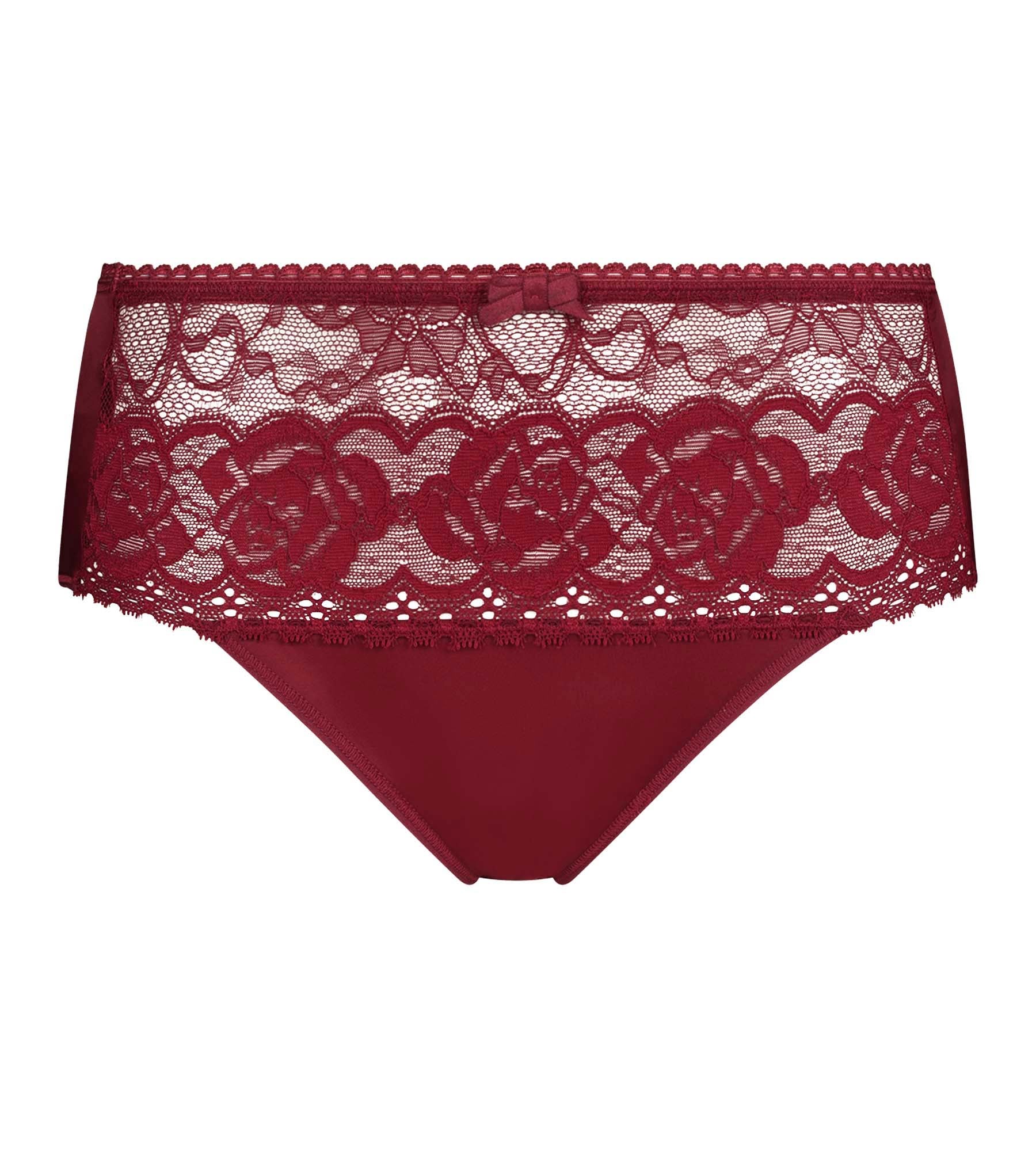 Culotte rouge carmin Flower Elegance Recyclé - Image 3