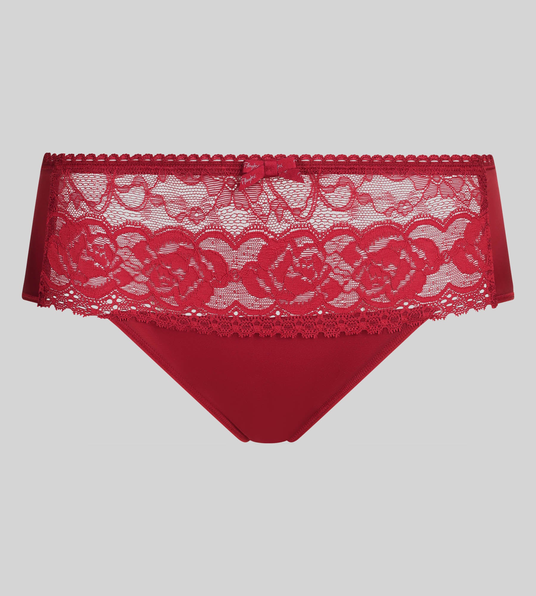 Culotte rouge velours Flower Elegance Recyclé - Image 5