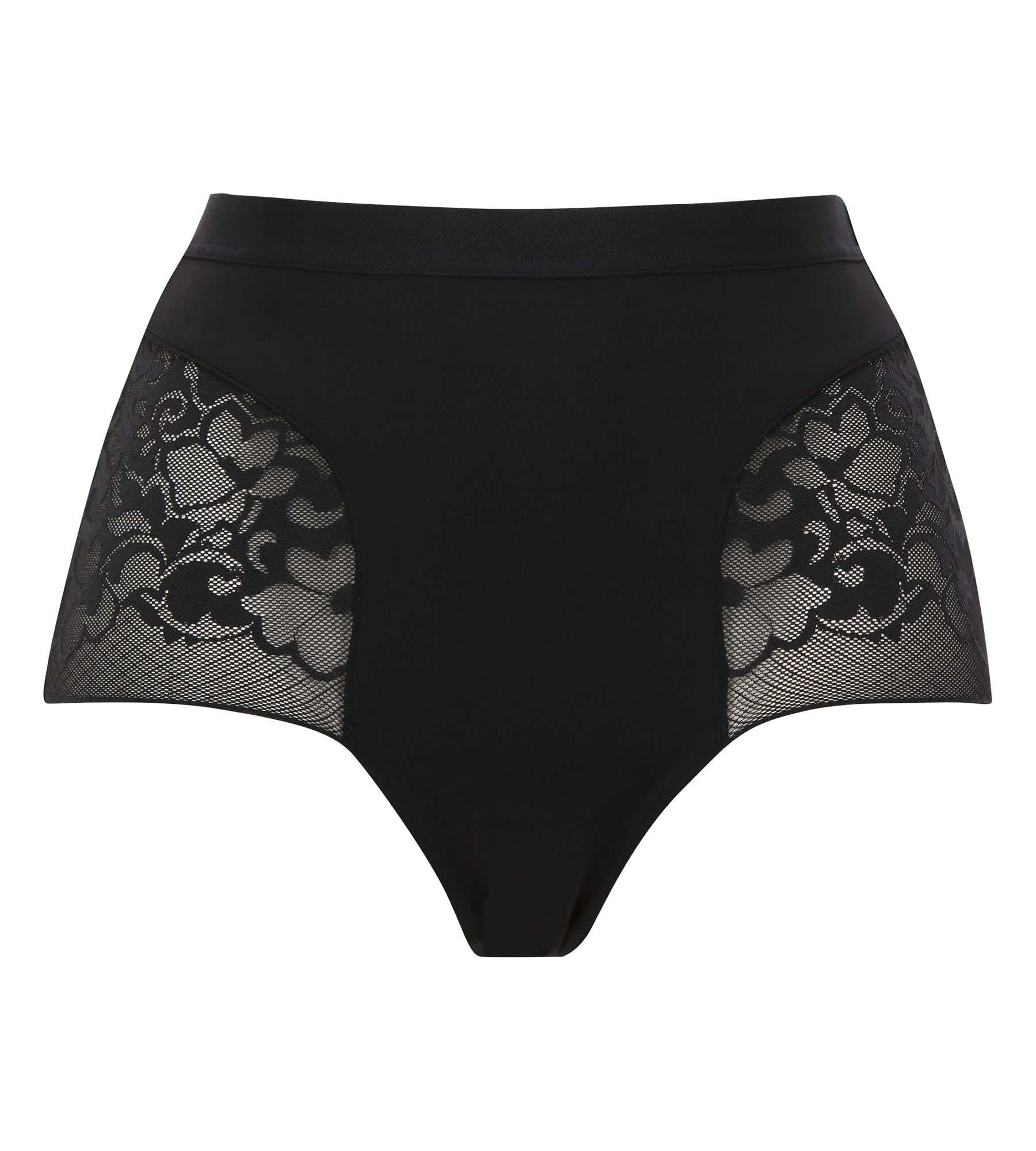 Culotte taille haute noire Expert in Silhouette - Image 5