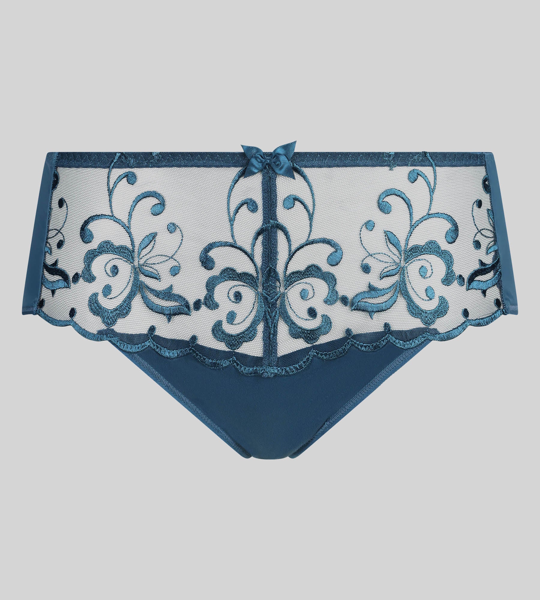 Culotte vert pin Essential Elegance Broderie - Image 5