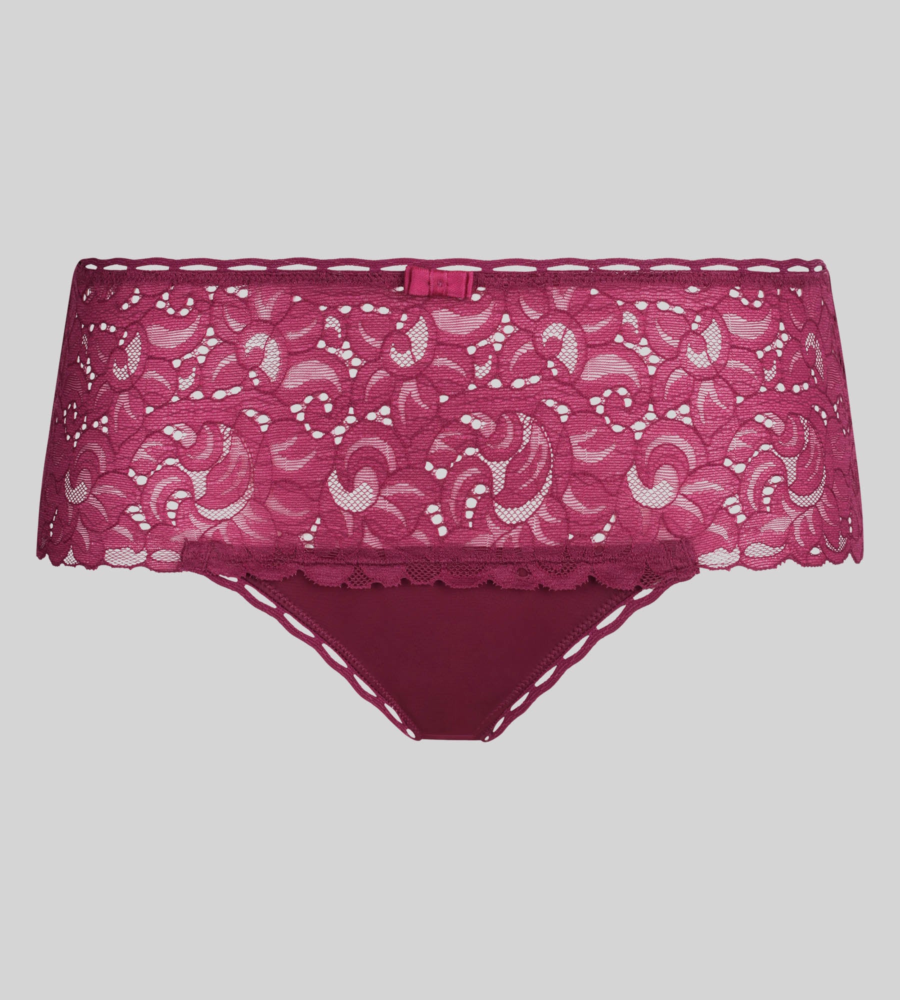 Culotte violet imperial Cœur Croisé Féminin Recyclé - Image 5