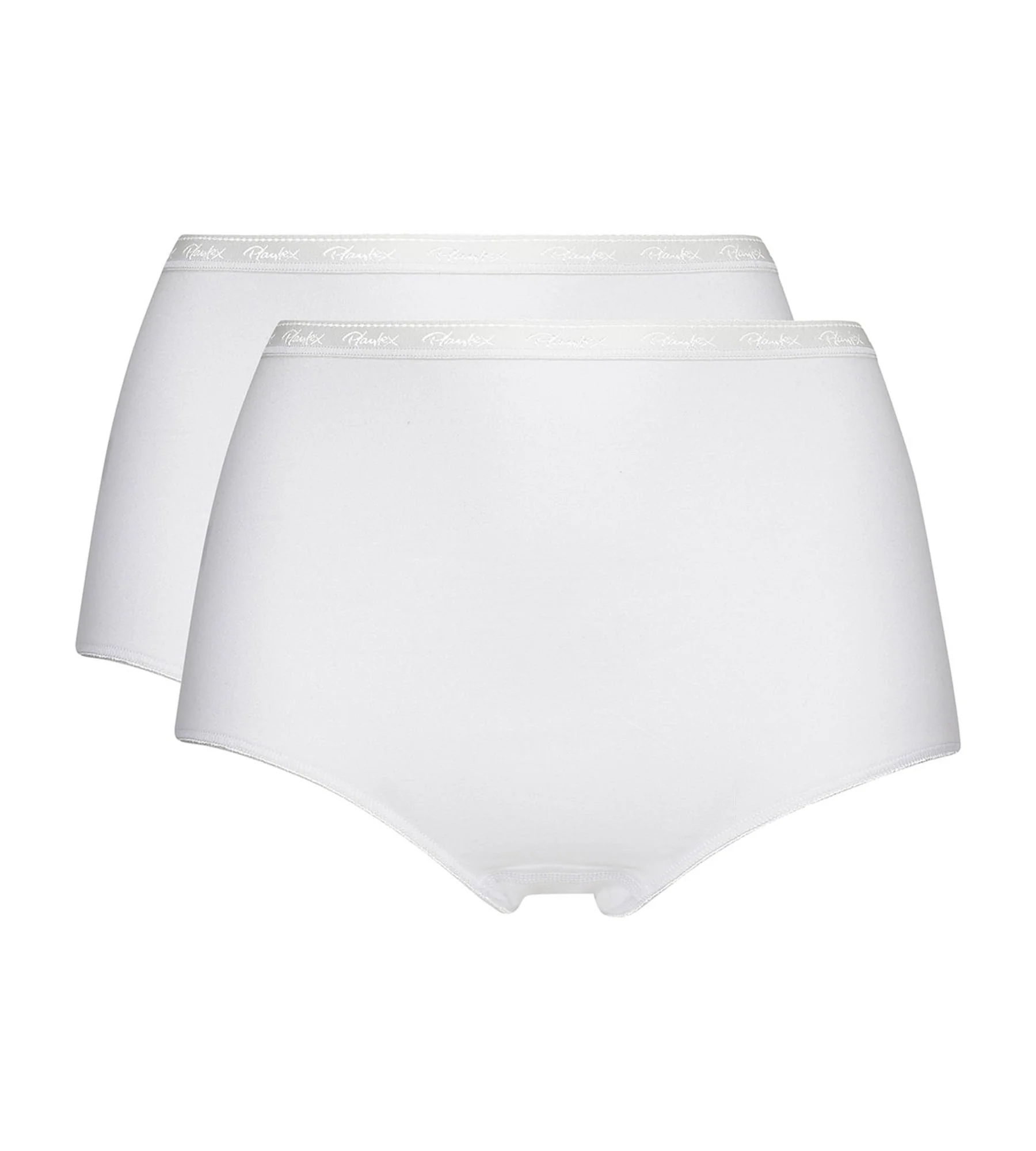 Lot de 2 culottes taille haute blanches Coton Bio - Image 5