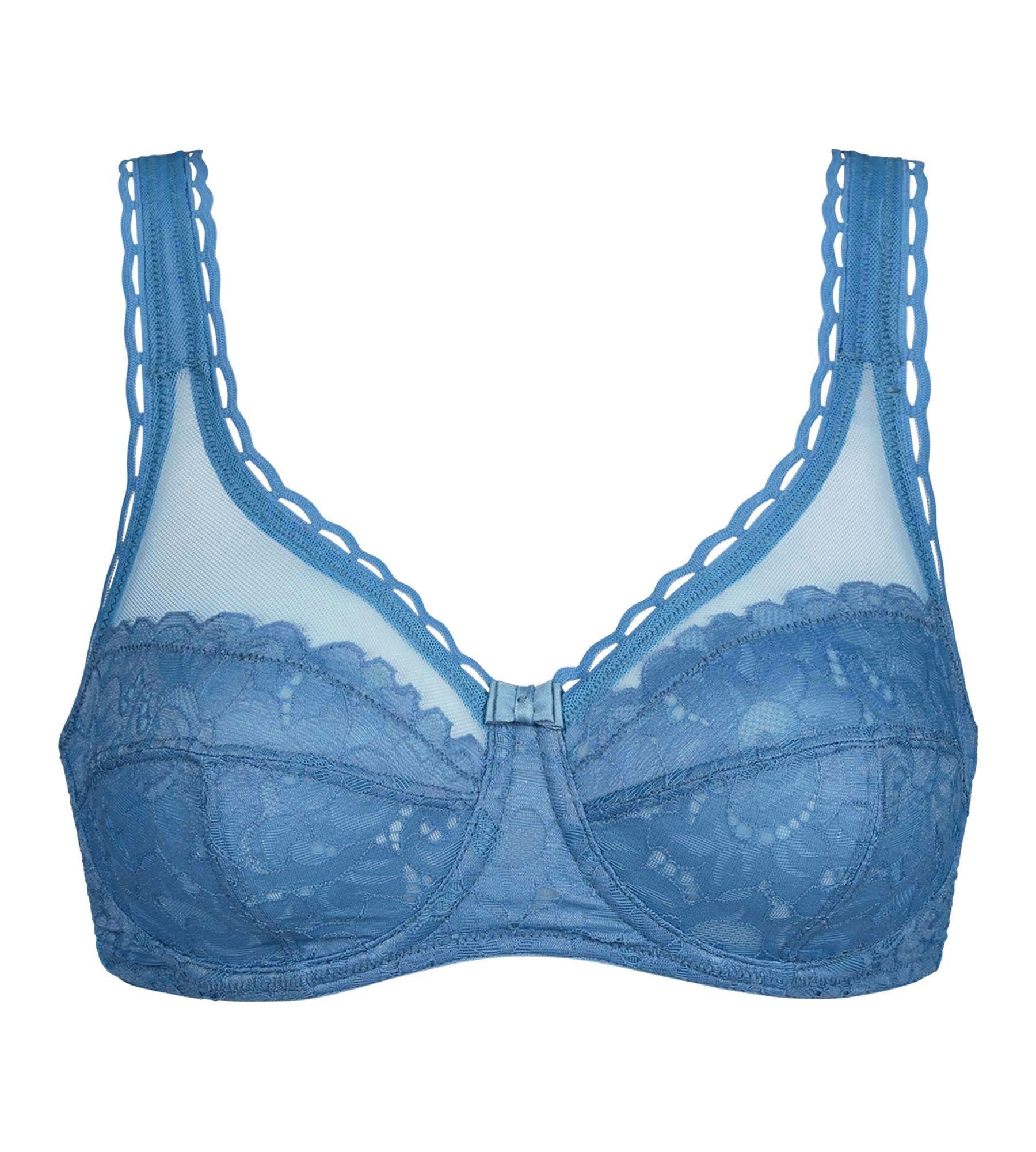 Soutien-gorge avec armatures bleu océan Cœur Croisé Féminin Recyclé - Image 5
