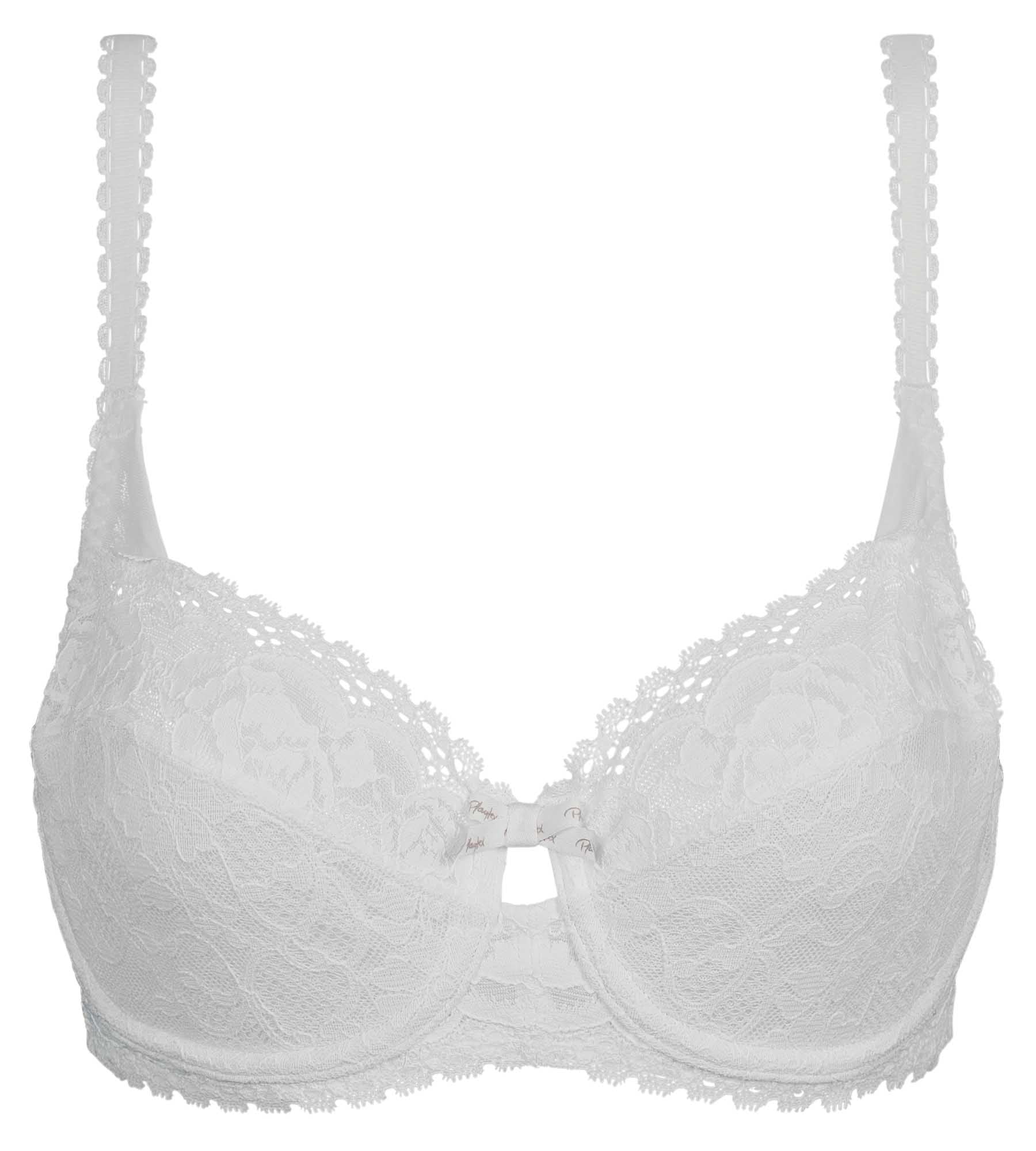 Soutien-gorge balconnet blanc Flower Elegance Recyclé - Image 5
