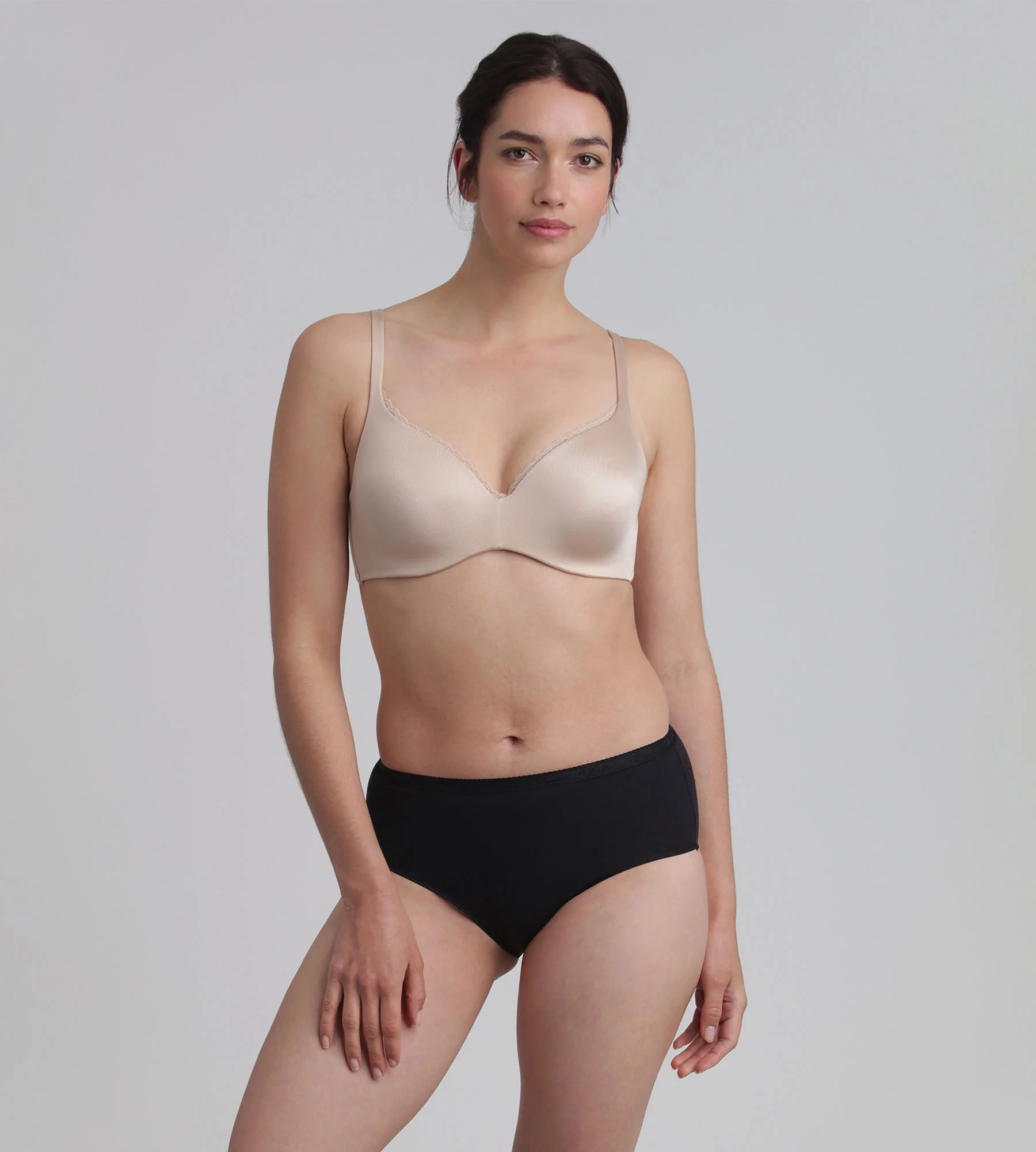 Soutien-gorge coque aux armatures amovibles beige 24h Soft Absolu - Image 3