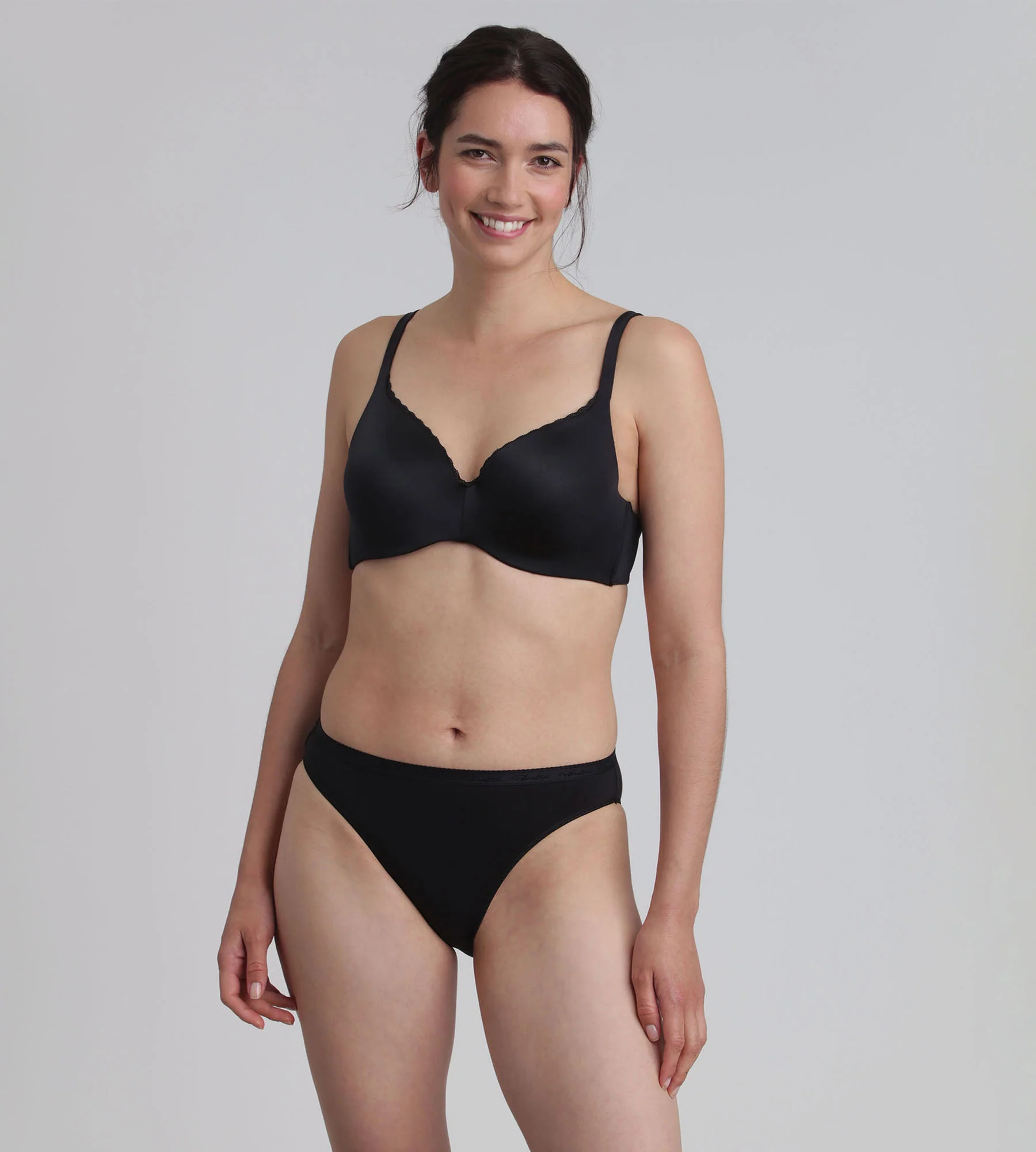 Soutien-gorge coque aux armatures amovibles noir 24h Soft Absolu - Image 3