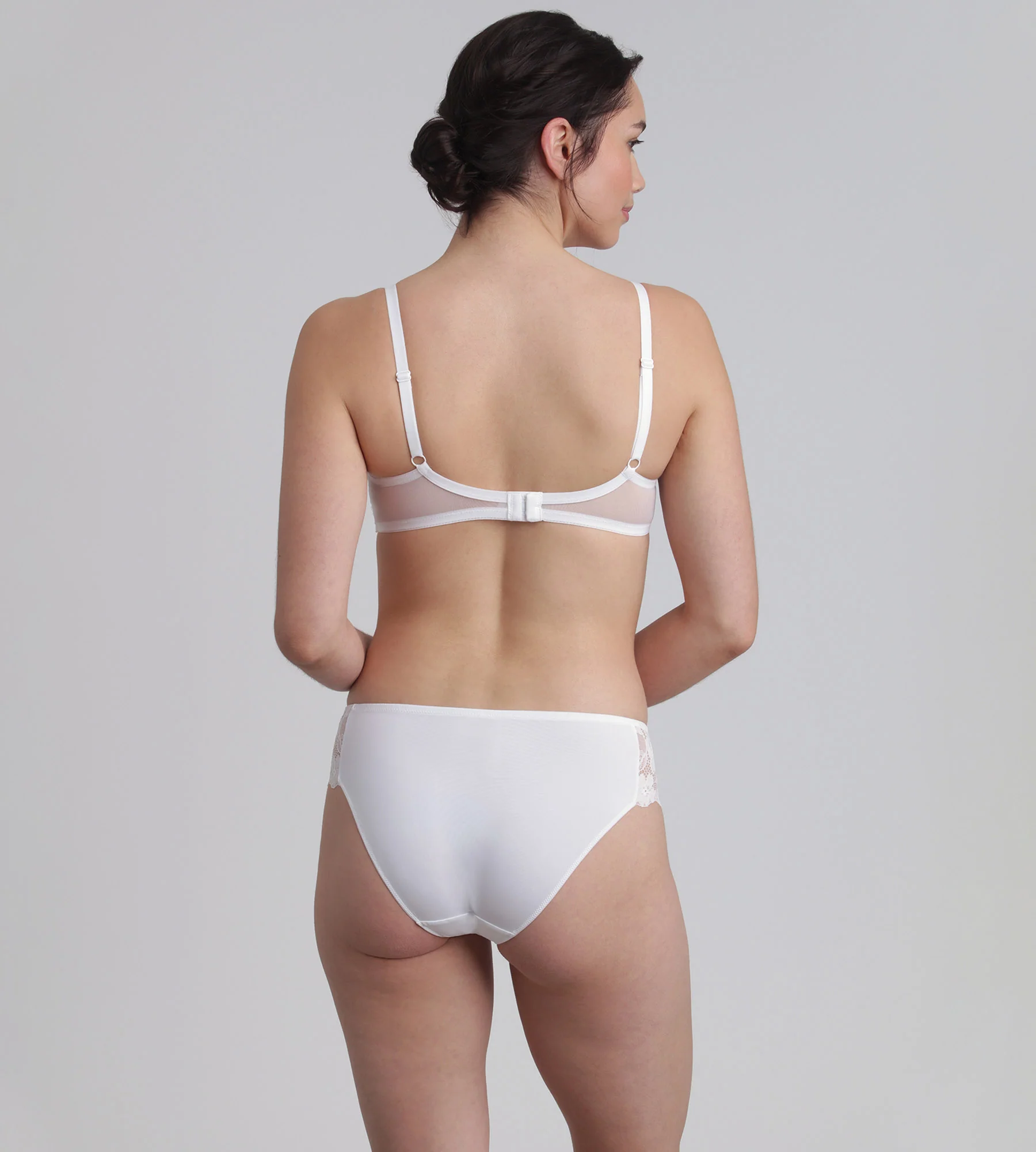 Soutien-gorge corbeille blanc Essential Elegance - Image 4