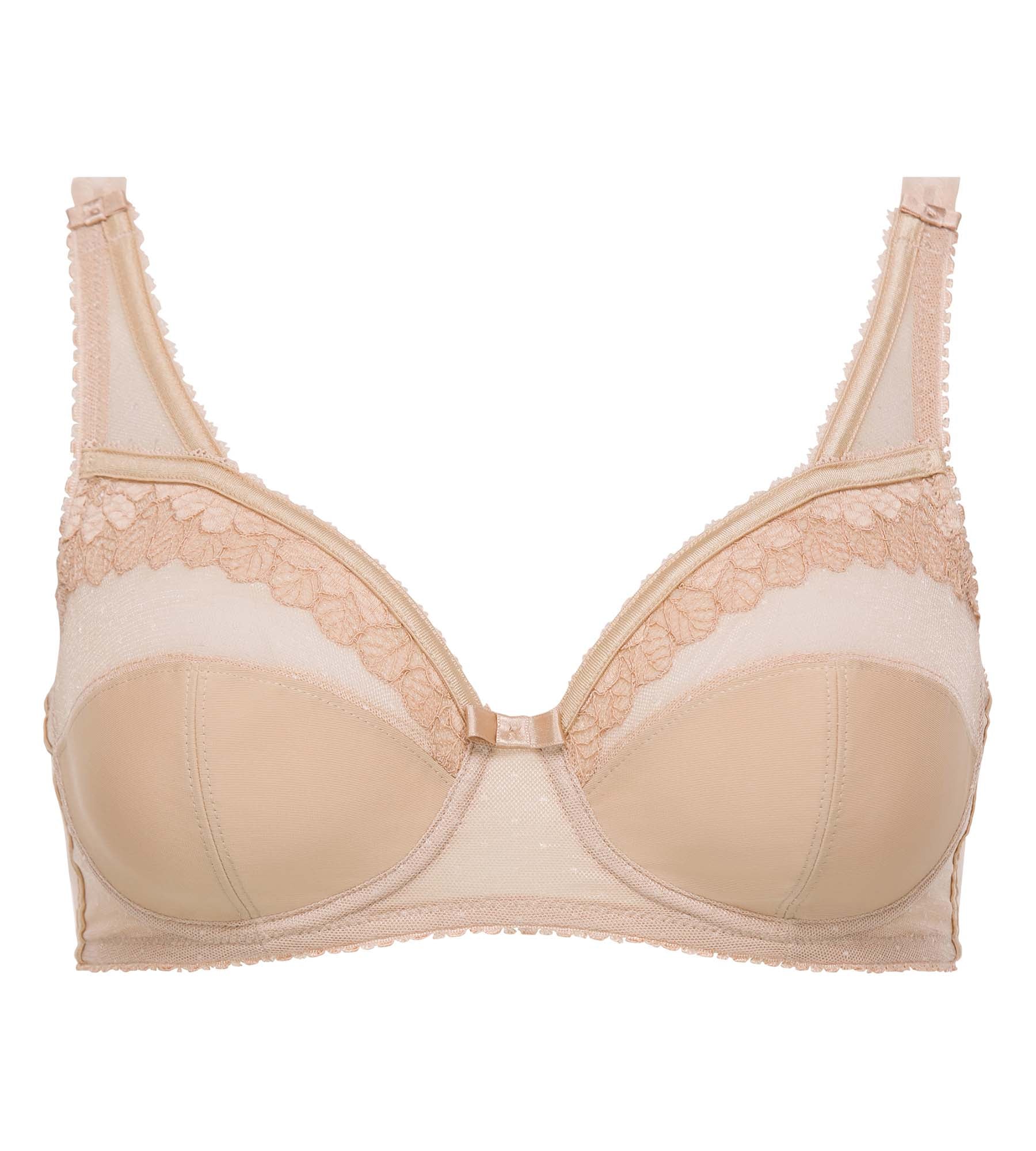 Soutien-gorge emboîtant beige Cœur Croisé Microfibre - Image 5