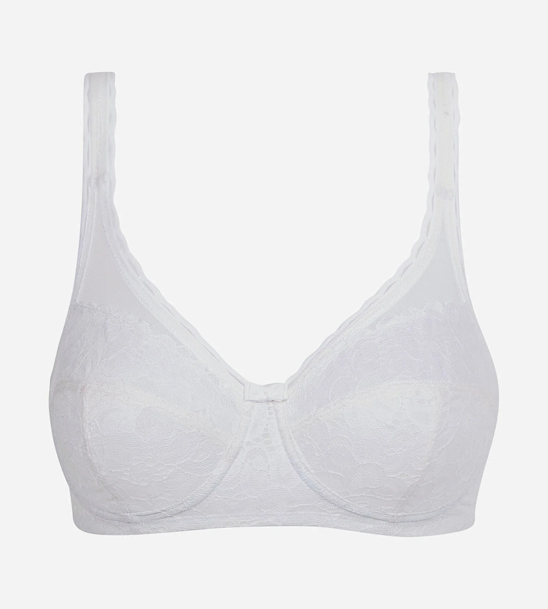 Soutien-gorge emboîtant blanc Cœur Croisé Féminin Recyclé - Image 5