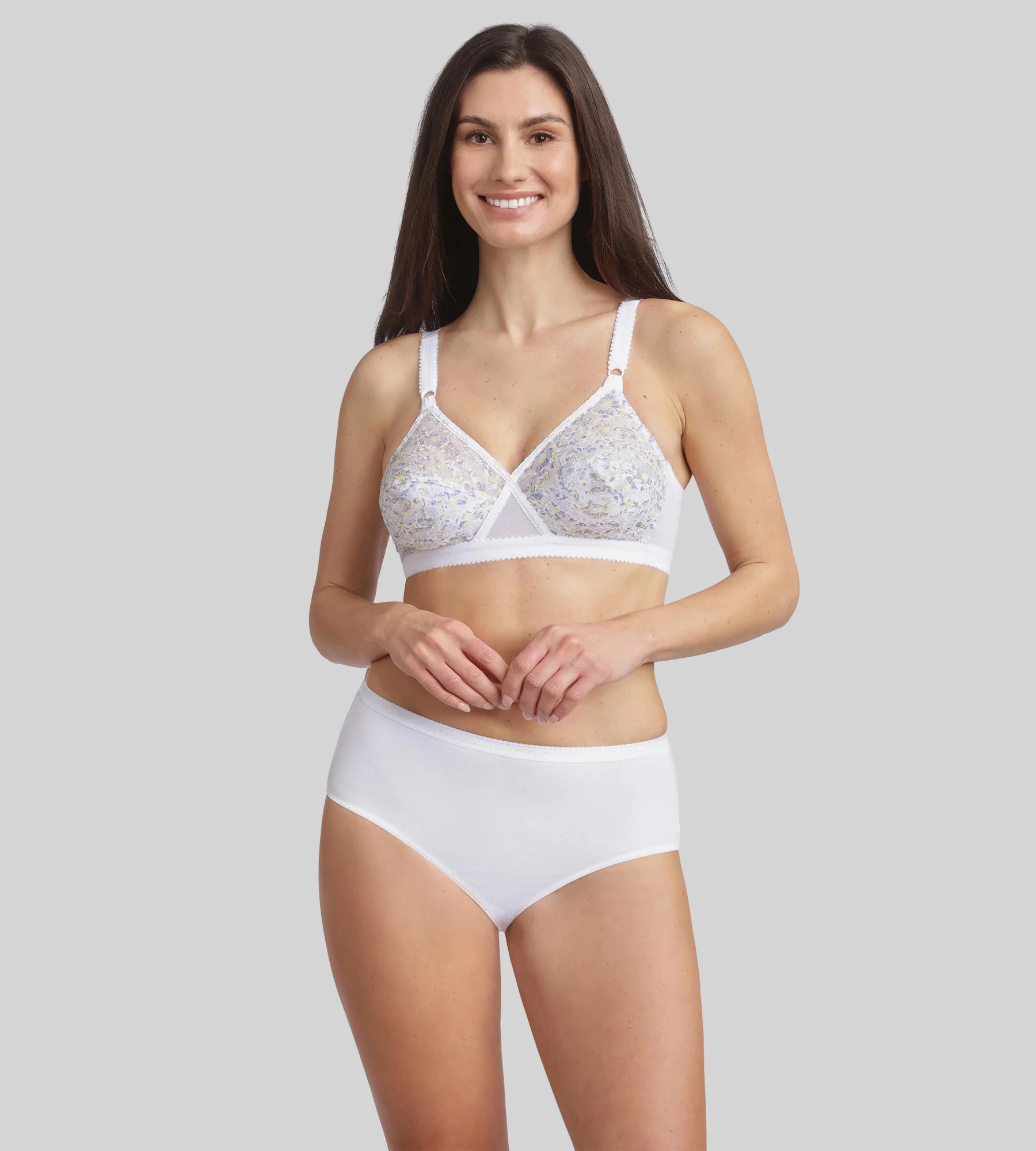 Soutien-gorge emboîtant sans armatures lilas Cœur Croisé 165 - Image 3