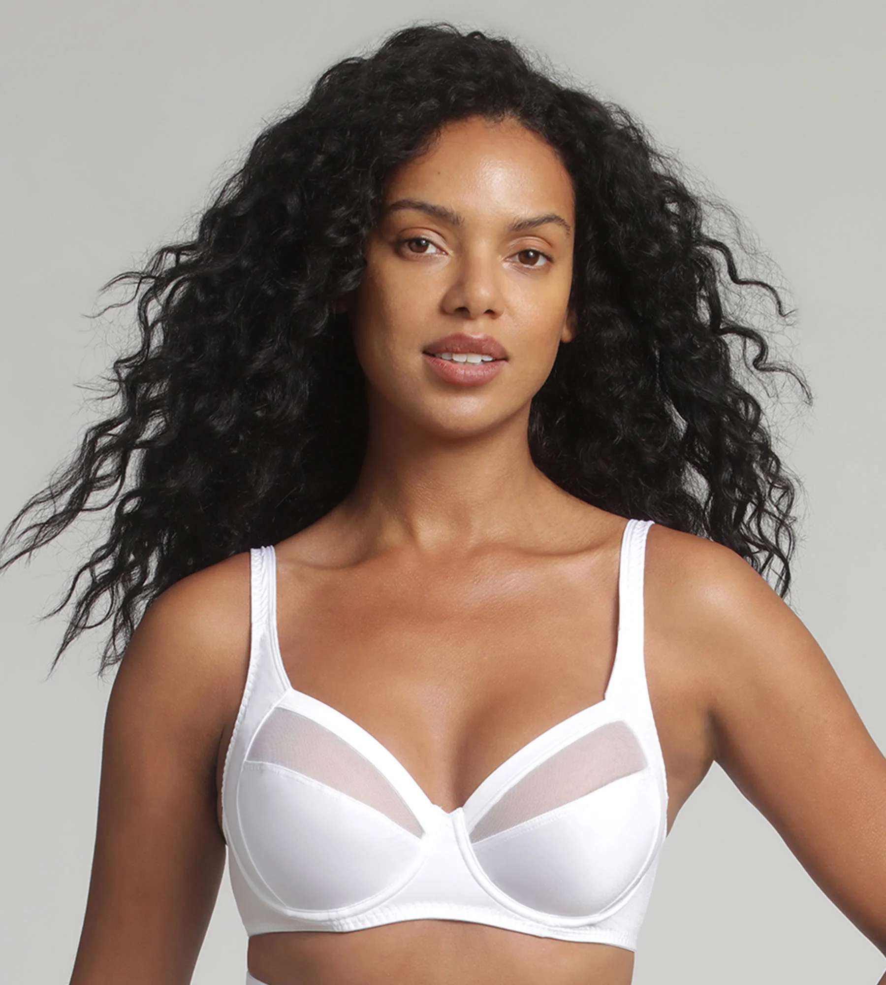 Soutien-gorge emboîtant tulle blanc Perfect Silhouette