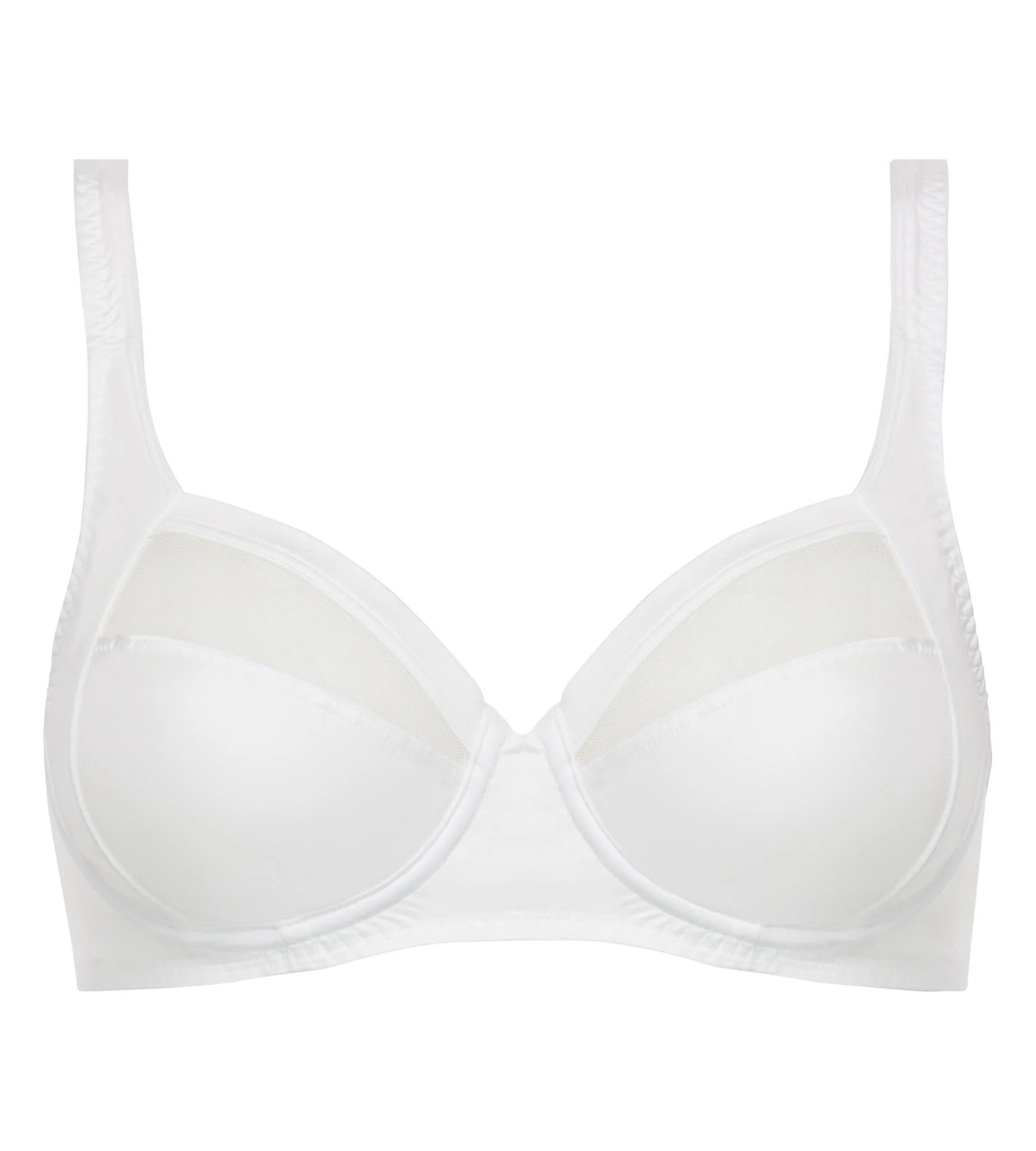 Soutien-gorge emboîtant tulle blanc Perfect Silhouette - Image 5