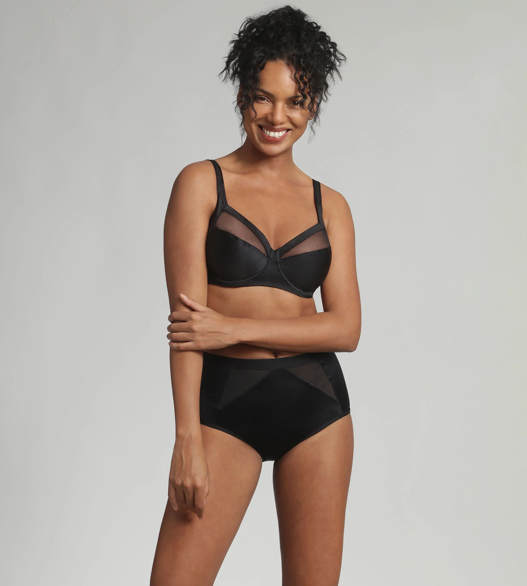Soutien-gorge emboîtant tulle noir Perfect Silhouette - Image 3