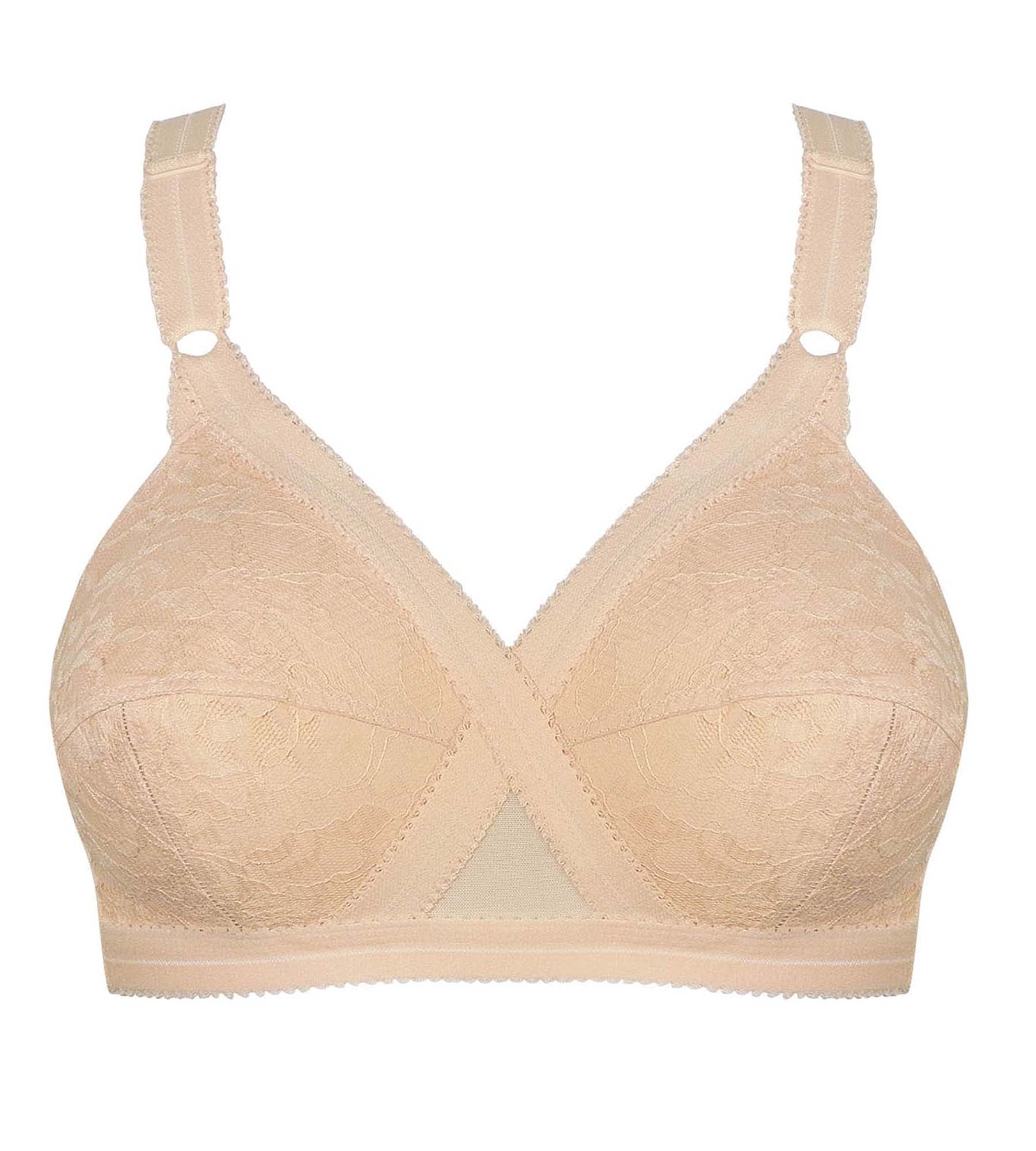 Soutien-gorge sans armatures beige Cœur Croisé 556 - Image 5