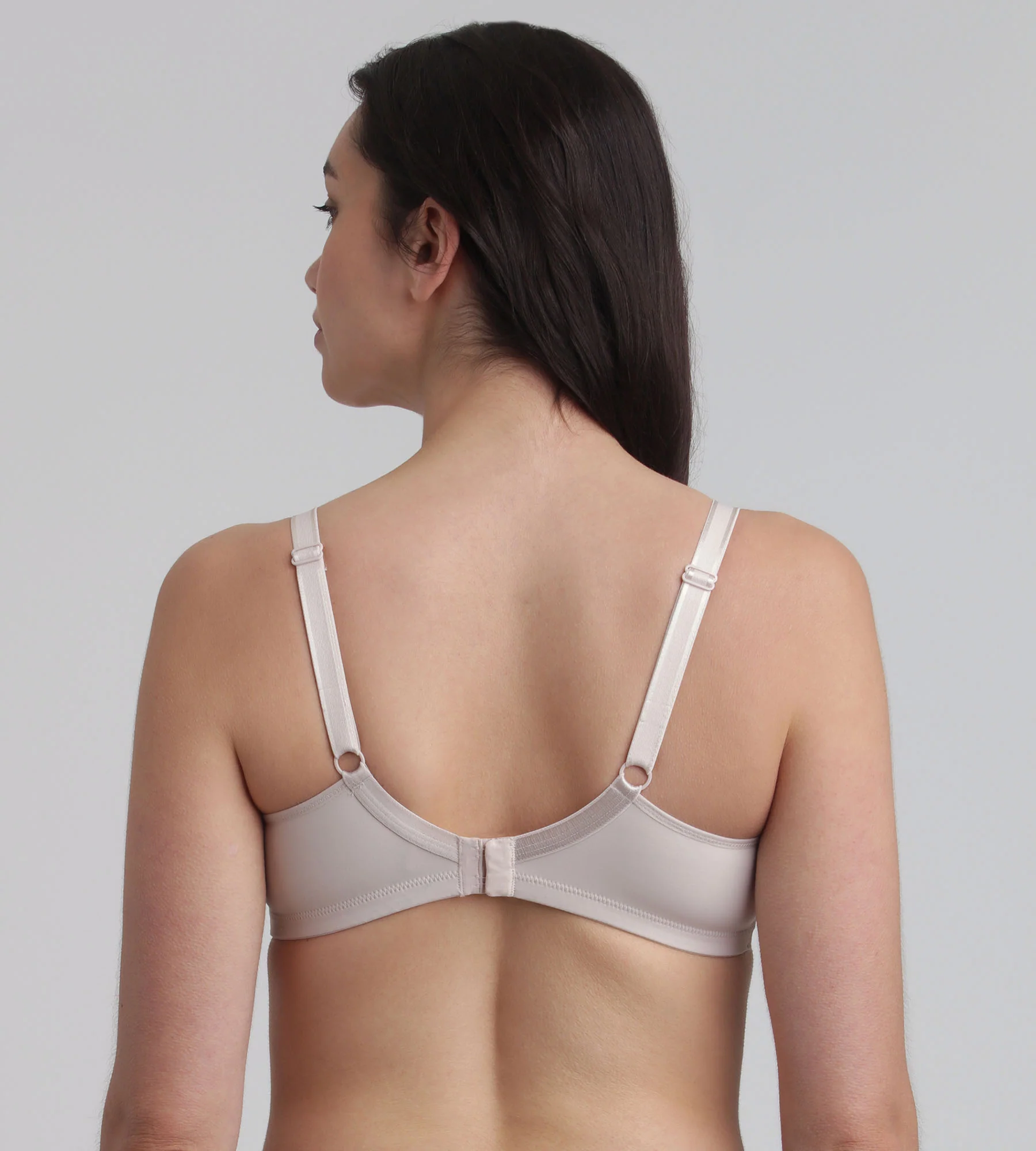 Soutien-gorge sans armatures beige Cœur Croisé Microfibre - Image 2