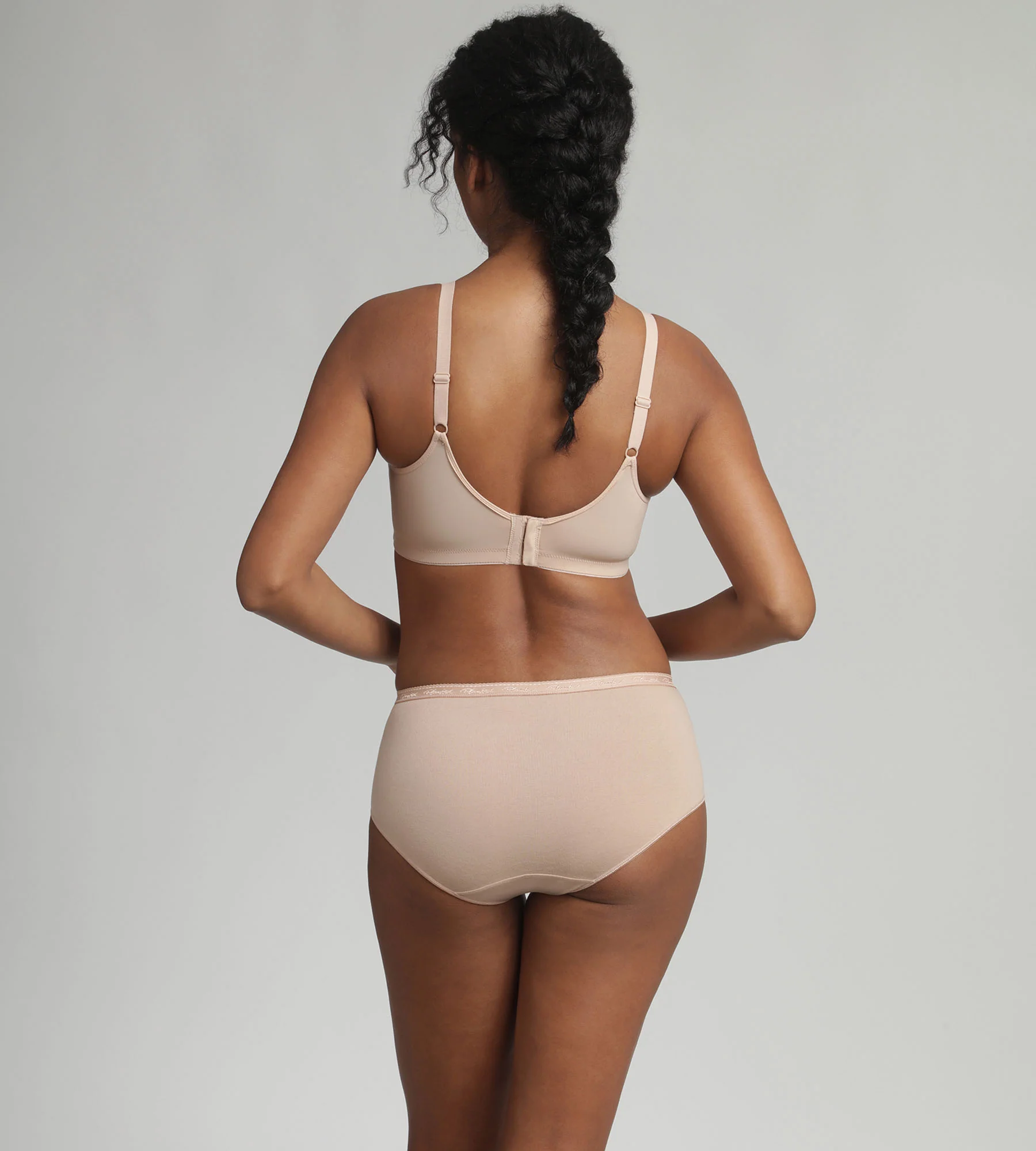 Soutien-gorge sans armatures beige Essential Support - Image 4