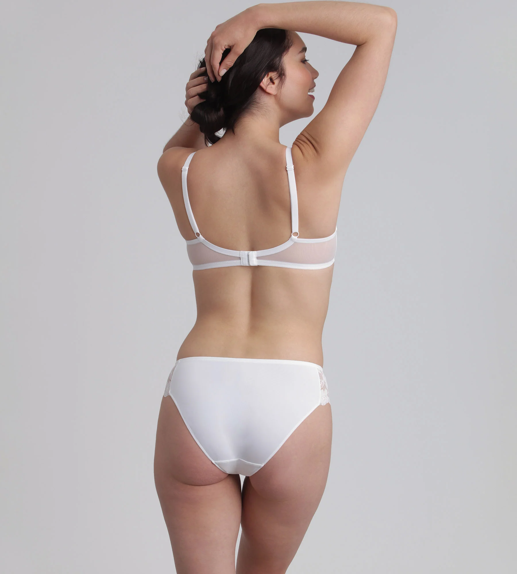 Soutien-gorge sans armatures blanc Essential Elegance - Image 4