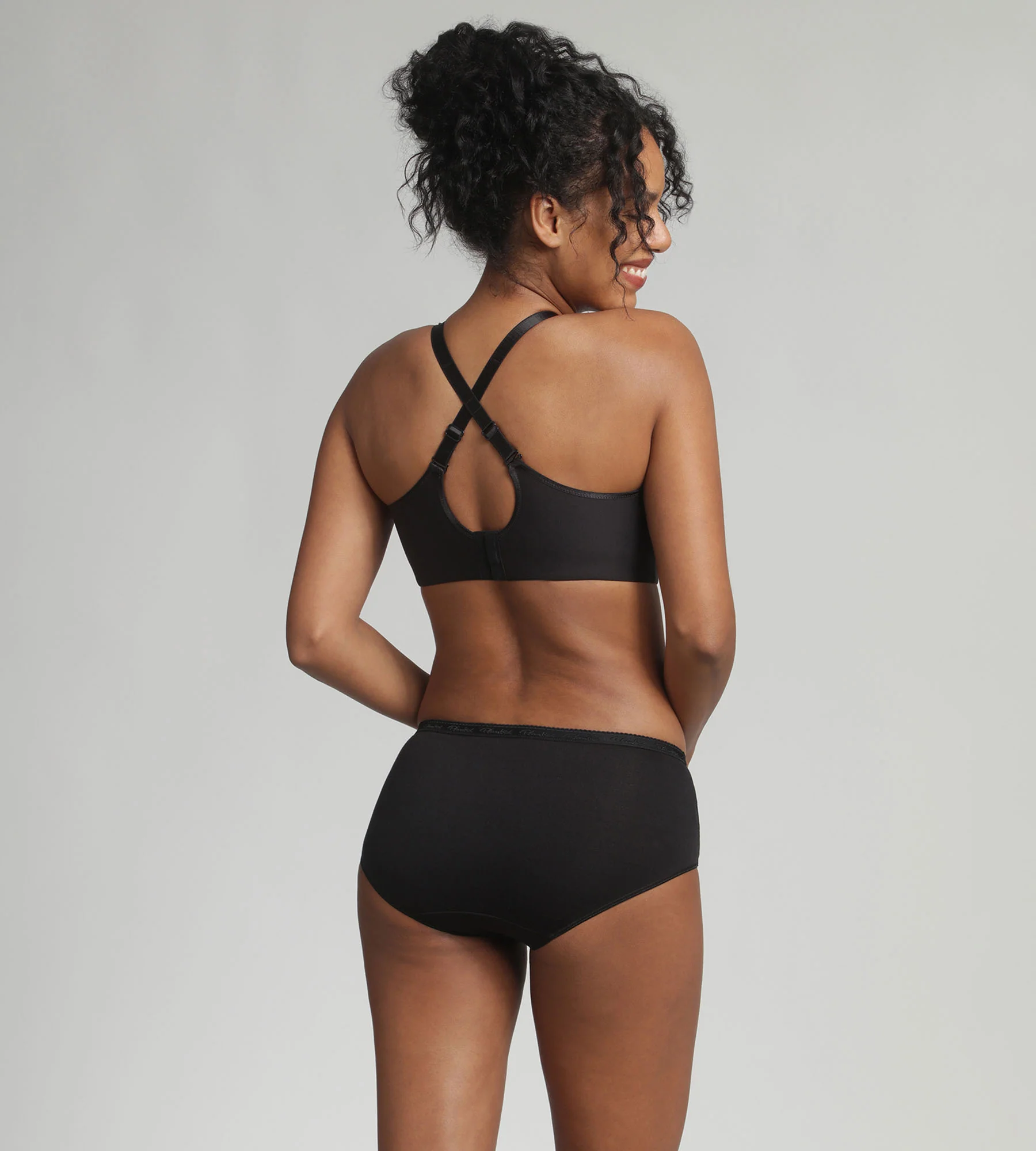 Soutien-gorge sans armatures noir Feel Good Support - Image 4
