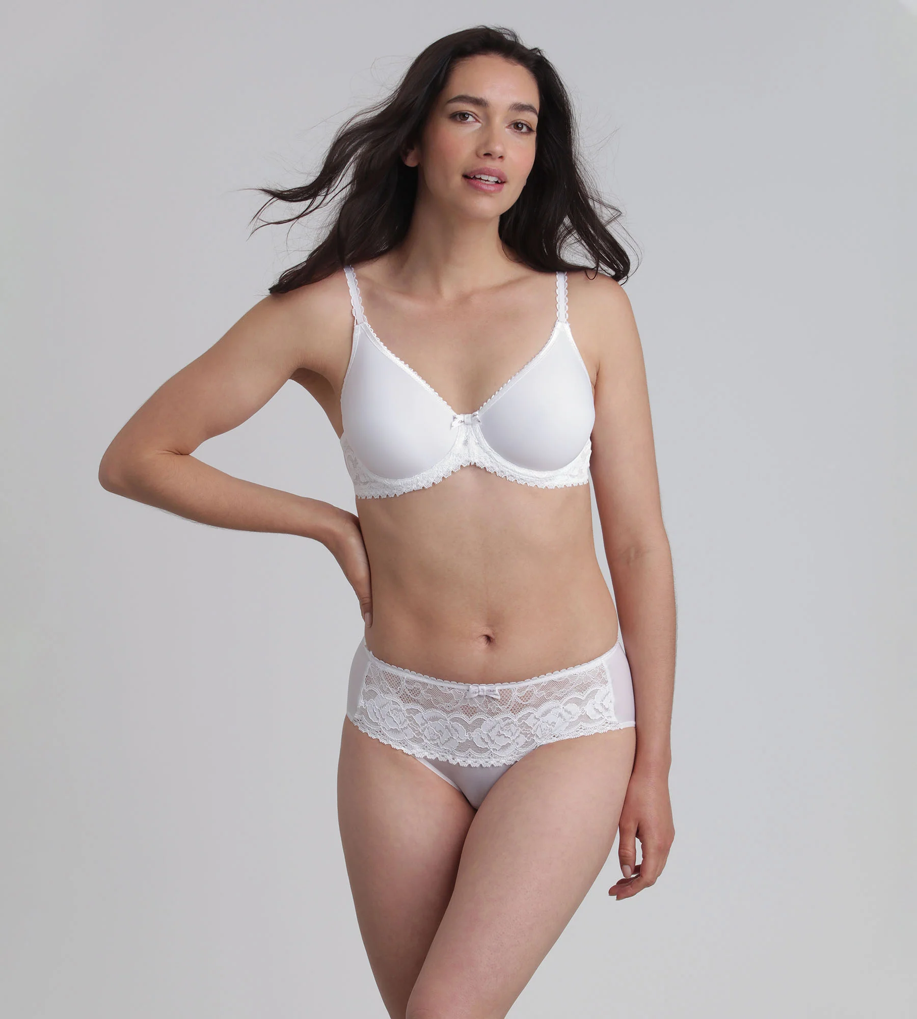 Soutien-gorge spacer blanc Flower Elegance Recyclé - Image 3