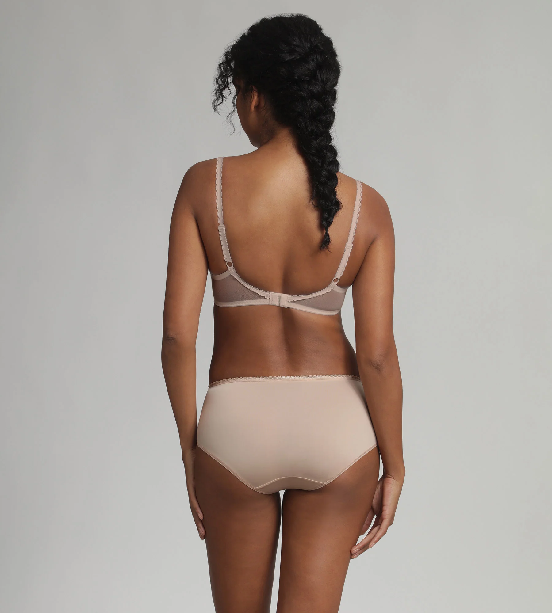 Soutien-gorge spacer sans armatures beige Flower Elegance Recyclé - Image 4