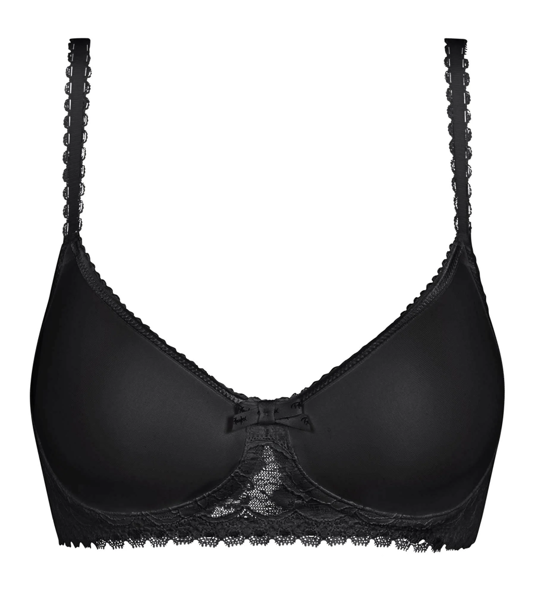 Soutien-gorge spacer sans armatures noir Flower Elegance Recyclé - Image 5