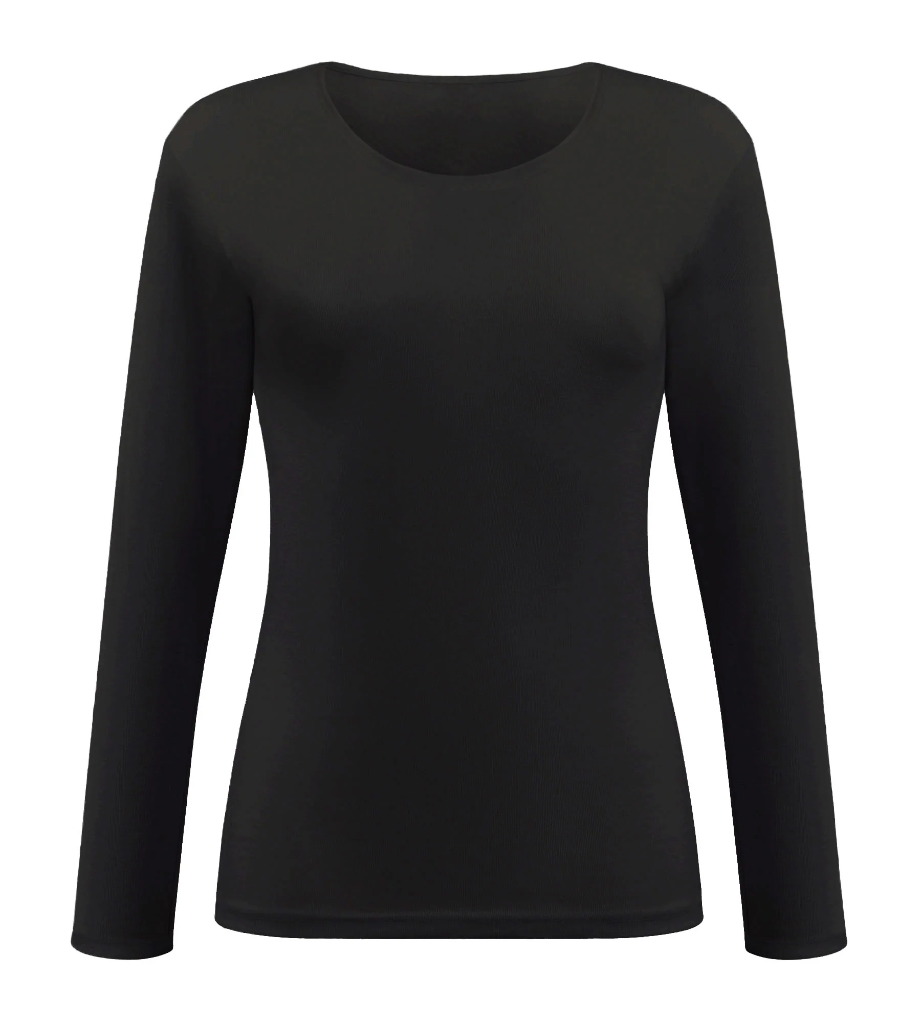 T-shirt manches longues noir Thermal Tech - Image 5