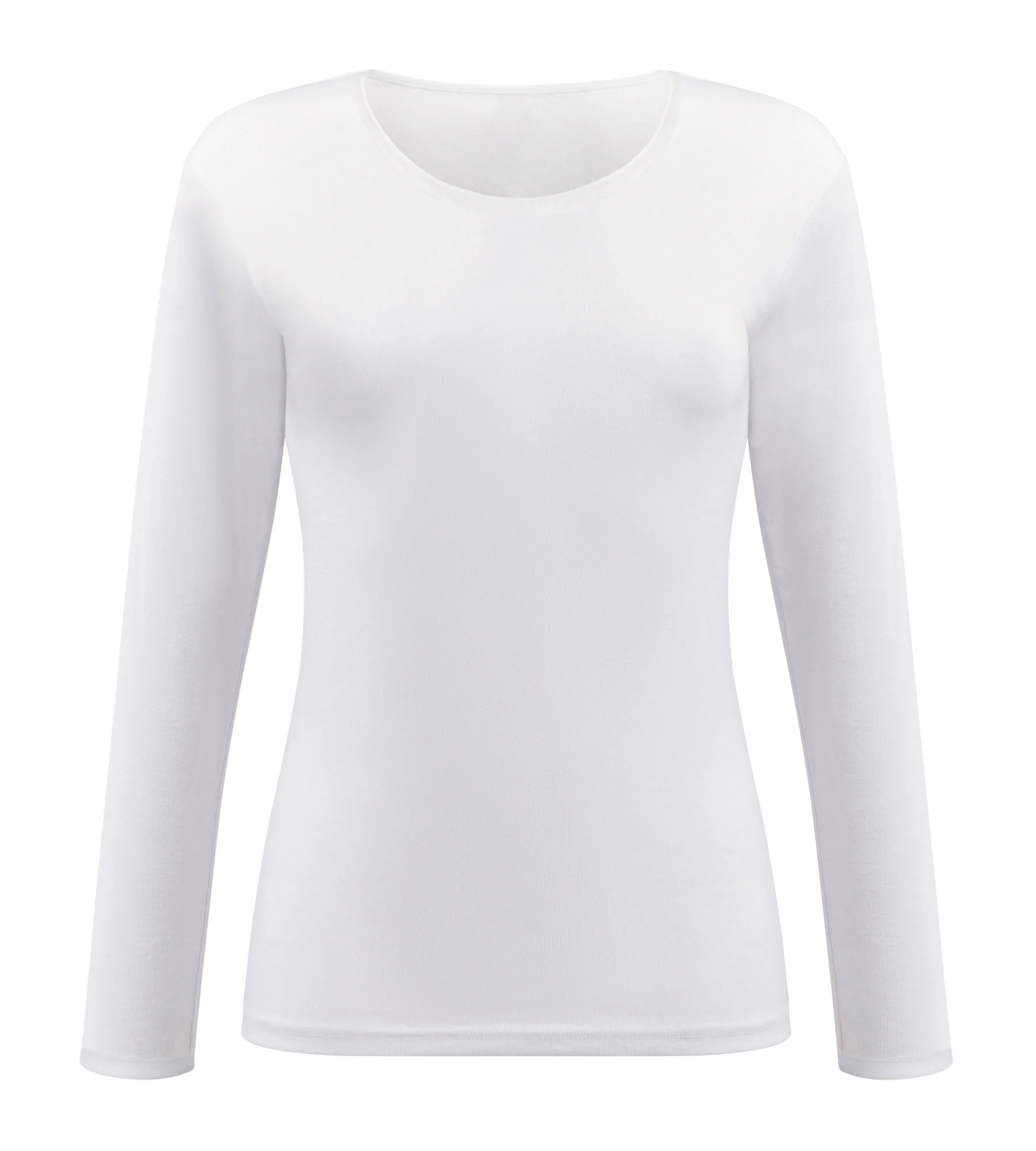 T-shirt manches manches longues blanc Cotton Liberty - Image 5